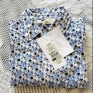 French Monoprix brand button down, NWT